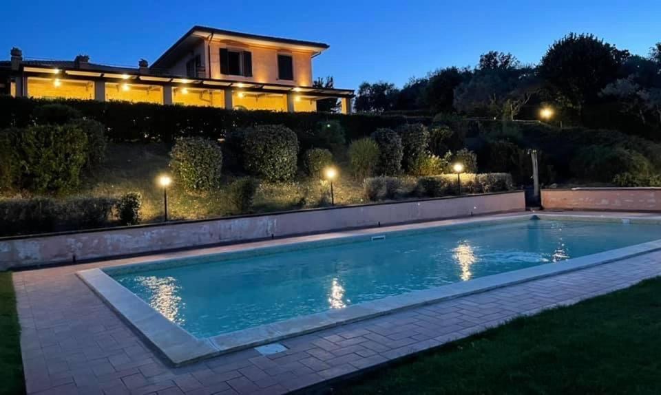La Posta Di Bacco Apartman Gualdo Cattaneo Kültér fotó